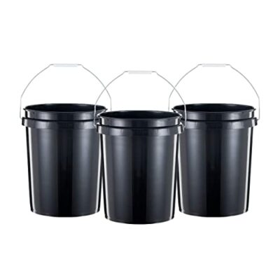 United Solutions 5 Gallon Bucket Heavy Duty Plastic Bucket  Assorted Colors 