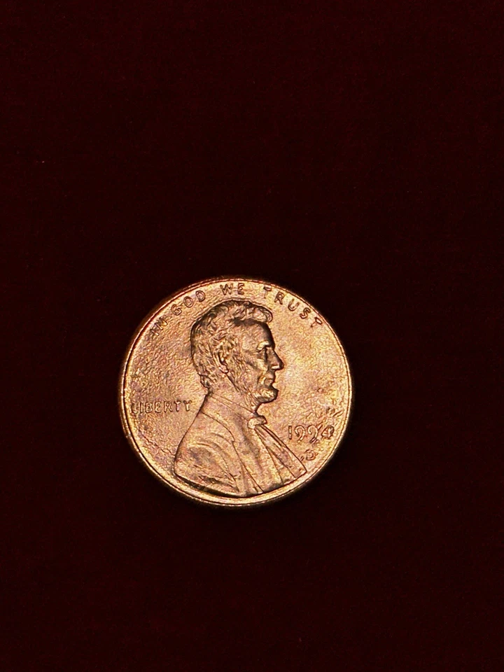 1994 D lincoln Cent With Multiple Errors - Image 2 of 4