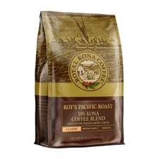 Royal Kona Coffee Roy's Pacific Roast 10 Kona Coffee Blend 40 OZ