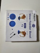 Slow Feed Dog Star Pattern Bowl Insert Dish For Raised Pet Feeders