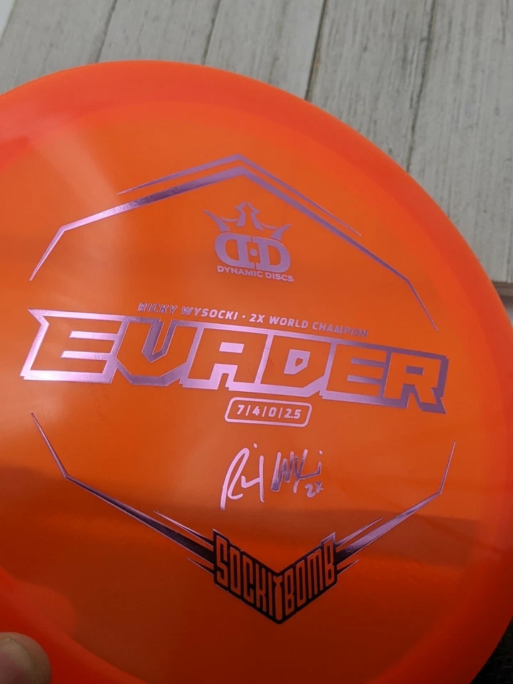 New Dynamic Discs Lucid Evader Driver Disc Golf Disc Sockibomb Stamp Wysocki 176 - Image 3 of 4