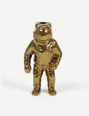 Cosmic Speiselokal Starman Vase Gold DIESEL LIVING with SELETTI Innen Objekte