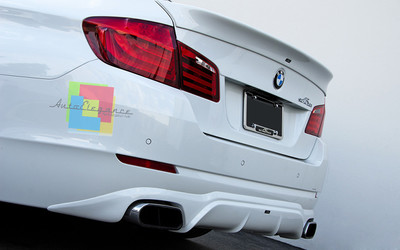 Heckspoiler BMW Serie 5 F10 2010 + Sul Motorhaube Look Acs