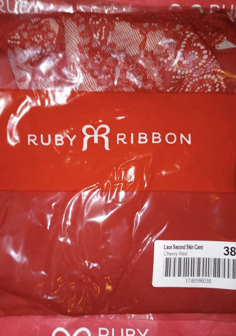 ruby ribbon lace full - Gem