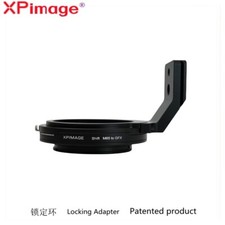 XPimage Shift Lock Adapter for M65 Screw Lens to Fujifilm GFX Mount 50S Camera