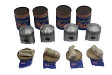 SERIE PISTONI COMPLETI PER FIAT AUTO D'EPOCA ORIGINALE 4111602 901806