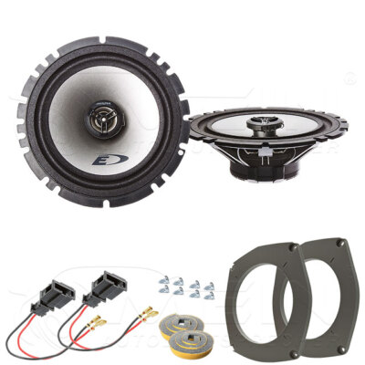 ALPINE LAUTSPRECHER für AUDI A4 Cabrio B6 / B7 - 8H 2000-2009 Front Vorn #ABO0