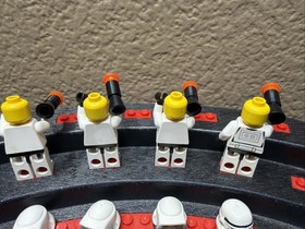LEGO Star Wars x3 sw0005 Imperial Scout Trooper Yellow Head Minifigure sw0036 D1