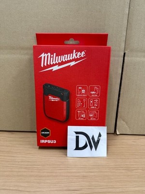 Milwaukee IR PSU3 Rechargeable 3.0Ah Flat Pack Power Source / Express