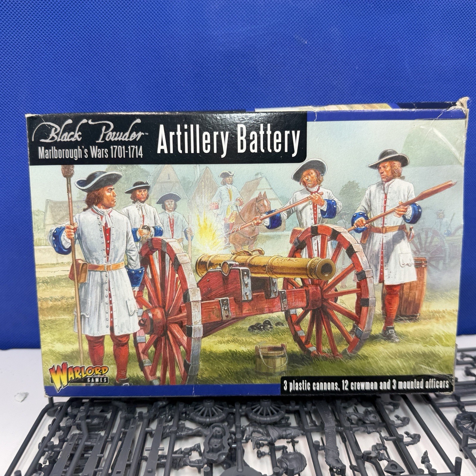 Warlord Historical Mini 28mm Artillery Battery BLACK POWDER 302015006