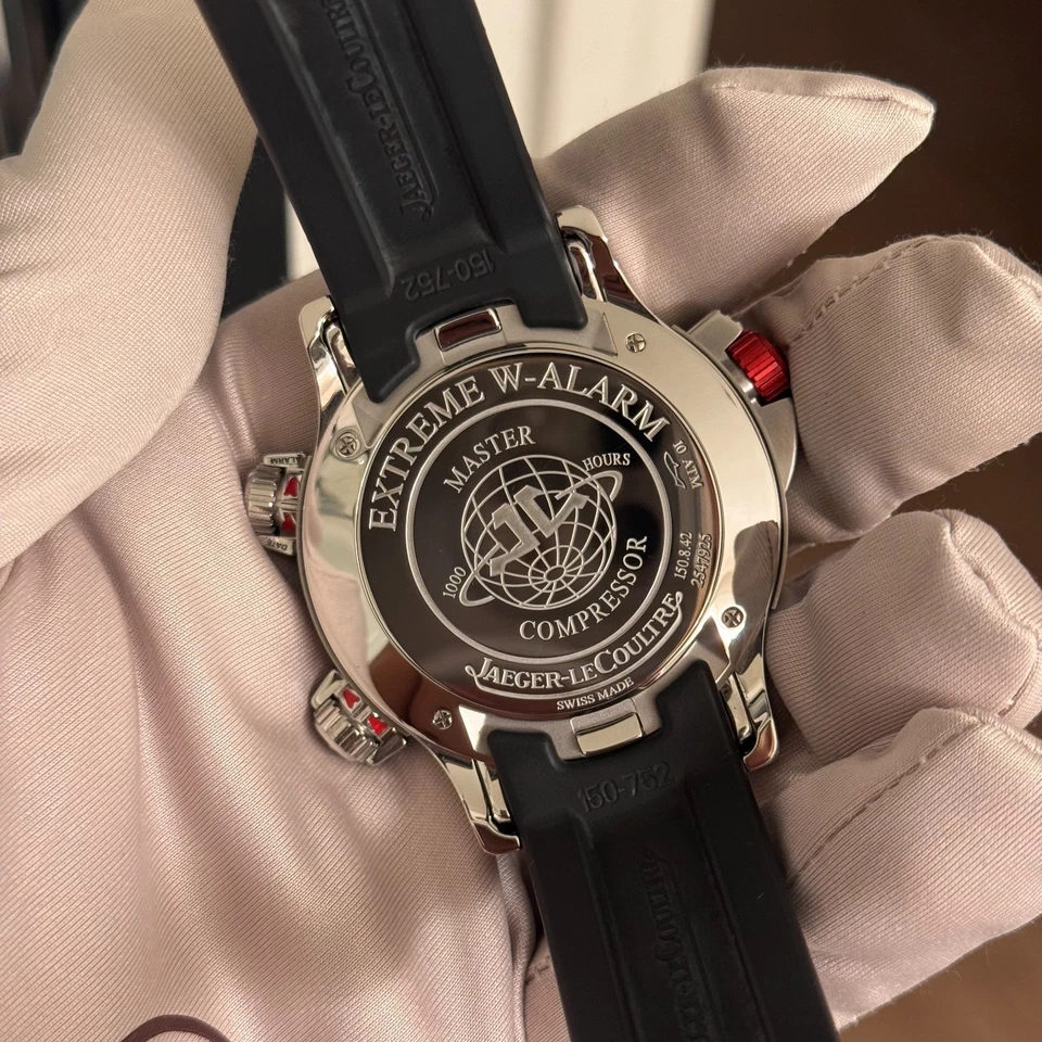 "Novo Serviço de Fábrica" Jaeger LeCoultre Master Compressor Alarme Extremo 46mm - Imagem 3 de 4