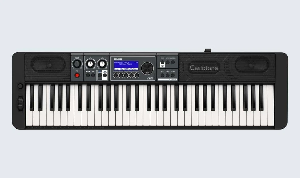 Casio CT-S500 Keyboard  incl.Netzadapter, USB, Audio-in, incl.WUBT10 - Bild 1 von 4