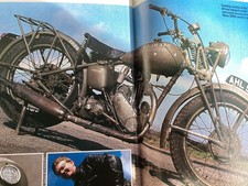 TRIUMPH 3HW ARMY MILITARY MOTORCYCLE ARTICLE .