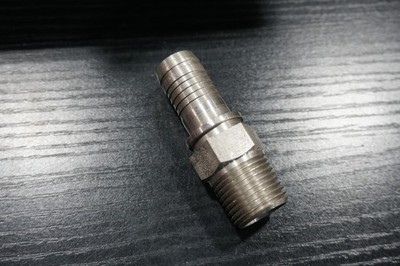 NRP Jones 710-SS-108 5/8'' X 1/2'' MNPT 304SS CRIMP FITTING, Free Shipping