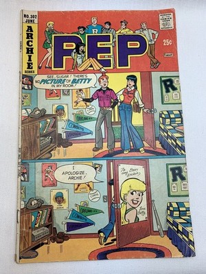 Archie comic book PEP. No 302 June Co 1975