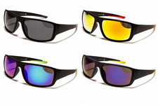 Mens Wrap Around Sport Sunglasses All Purpose Cool Shades UV400 Sun Protection