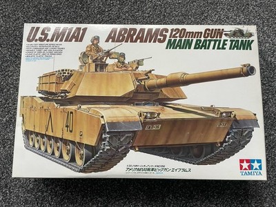 TAMIYA 35156 US MILITARY U.S.M1A1 ABRAMS TANK 120MM GUN MAIN BATTLE TANK 1/35