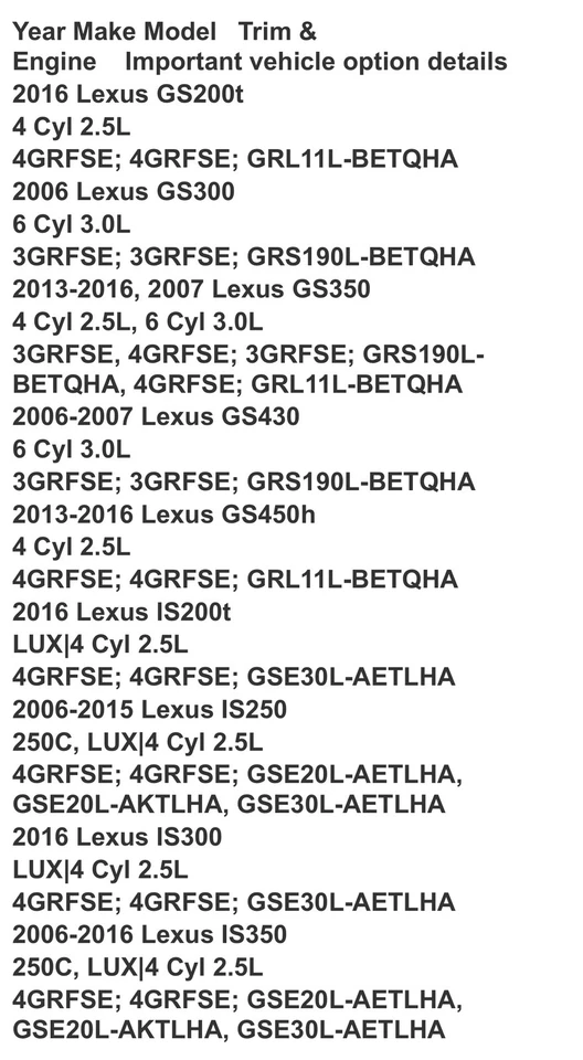 *Nuevo Kit de filtro de transmisión genuino Lexus GS350 GS450 + Junta + Junta tórica OEM NUEVO Foto 4 de 4