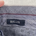 Ballin Dress Pants Men's 34x27 Classic Fit Gray Cashmere Wool Blend Comfort-Eze — photo 5
