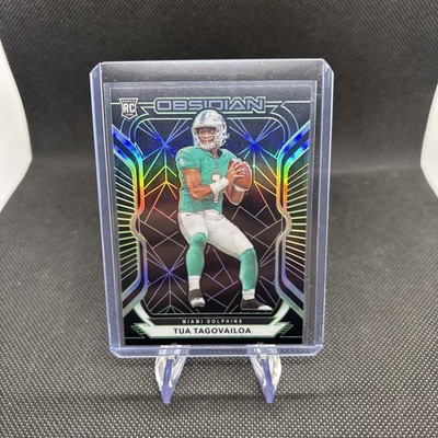 2020 Panini Obsidian - Rookies Tua Tagovailoa #103 Electric Etch Green /50 (RC)