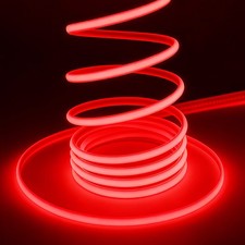 COB LED Strip Lights Flexible Waterproof 220V Neon Rope Light Kitchen Outdoor