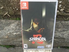 NINTENDO SWITCH LIMITED RUN SHINOBI ART OF VENGEANCE 10TH ANNIVERSARY VARIANT