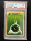 Pokémon TCG Grass Energy 99/102 Base Set Shadowless PSA 9
