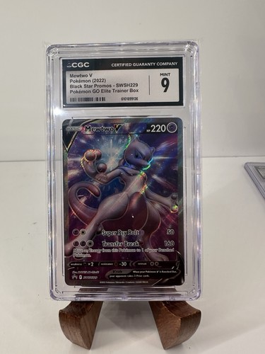 Mewtwo V graded CGC 9 for sale on eBay