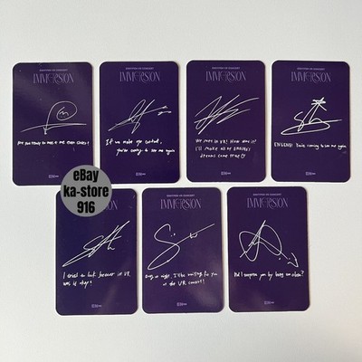 ENHYPEN IMMERSION VR CONCERT megabox benefit poca PHOTOCARD