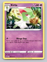 Kirlia 060/198 Chilling Reign Uncommon Pokemon TCG Card