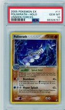 2005 Pokemon Poliwrath EX Unseen Forces Holo Rare #11 PSA 10 Gem Mint on eBay
