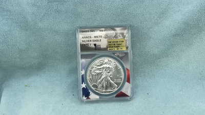2009 American Eagle Silver Dollar 1 oz. Fine Silver MS 70 - ANACS