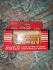 Vintage Coca-Cola Yellow Double Decker Bus Die-Cast Toy Irwin Toy Co. NIB