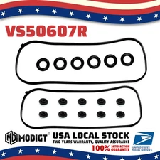 Engine Valve Cover Gasket Set of VS50607R for 03-09 Honda Acura 3.2L 3.5L 3.7L