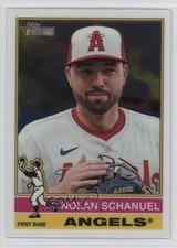 2025 Topps Heritage Chrome Nolan Schanuel #273 1mq2