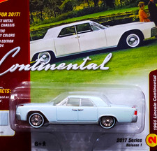 Johnny Lightning 61 1961 Lincoln Continental Classic Gold Collectible Car Wrrs