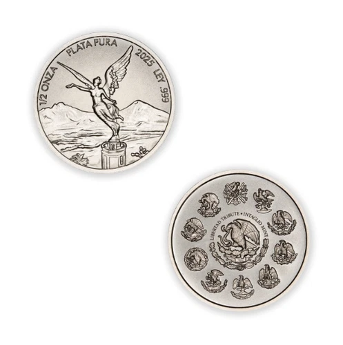 2025 Intaglio 1/2 Ounce Silver Libertad Tribute OGP - IN STOCK
