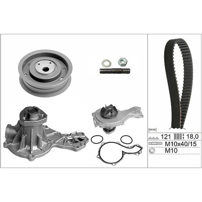 SCHAEFFLER INA ZAHNRIEMENSATZ MIT WASSERPUMPE passend für AUDI 100 80 COUPE SEAT