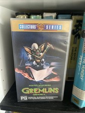 Vintage Gremlins VHS Video Tape 80's Spielberg Classic Collector Series Horror