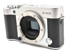  Near MINT  Fujifilm Fuji X-A3 24.2 MP Mirrorless Camera Silver Body From JAPAN