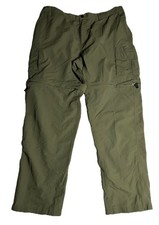 Magellan Fishing Convertible Mens Pants Sz 2XL Green Outdoors Water Repellant