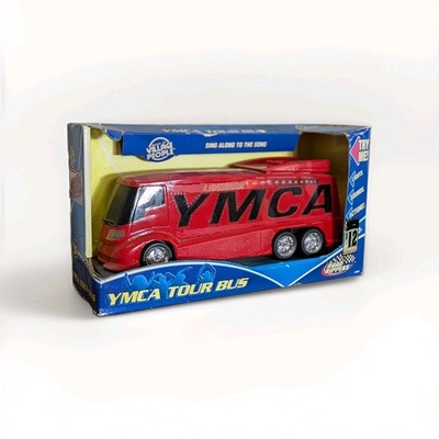 Vintage Collectible Toy State Village People YMCA Tour Bus Lights Sounds 2005