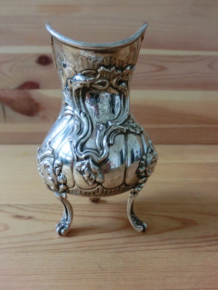 POT A LAIT ARGENT MASSIF POINCON MINERVE - Photo 3/4