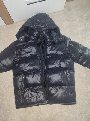 Pufferjacke Glänzend Gr. M Schwarz Herrenjacke
