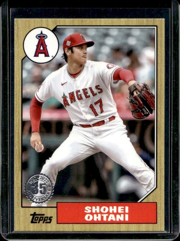 2022 Topps Shohei Ohtani 1987 35th Anniversary Series Two #87TB-50