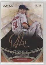 2017 Topps Tier One Prime Performers Copper Ink 10/25 Drew Pomeranz Auto 1v3