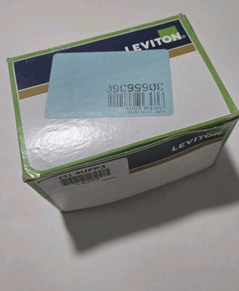 LEVITON 67w74 Receptacle with Wetguard IP 66 Cover 20A 125/250V Yellow - Image 4 of 4