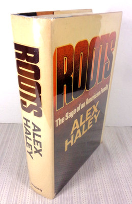 Roots by Alex Haley - Stated First Edition Signed Autographed HC/DJ 1976 VG!