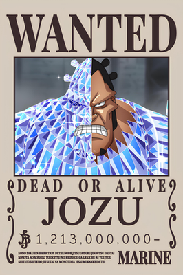 JOZU WANTED ONE PIECE 8