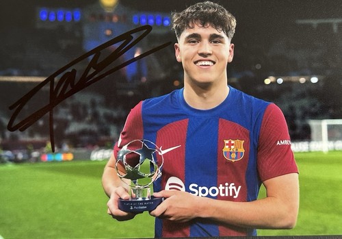 PAU CUBARSI HANDSIGNIERT 6X4 BARCELONA FOTO 2